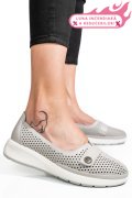 MOCASINI GRI PIELE NATURALA JSPY3951