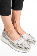 MOCASINI GRI PIELE NATURALA JSPY3951