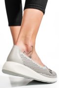 MOCASINI GRI PIELE NATURALA JSPY3951