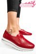 Espadrile rosii piele naturala xsph3011