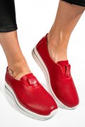 ESPADRILE ROSII PIELE NATURALA XSPH3011
