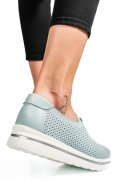 ESPADRILE ALBASTRE PIELE NATURALA XSPH3011