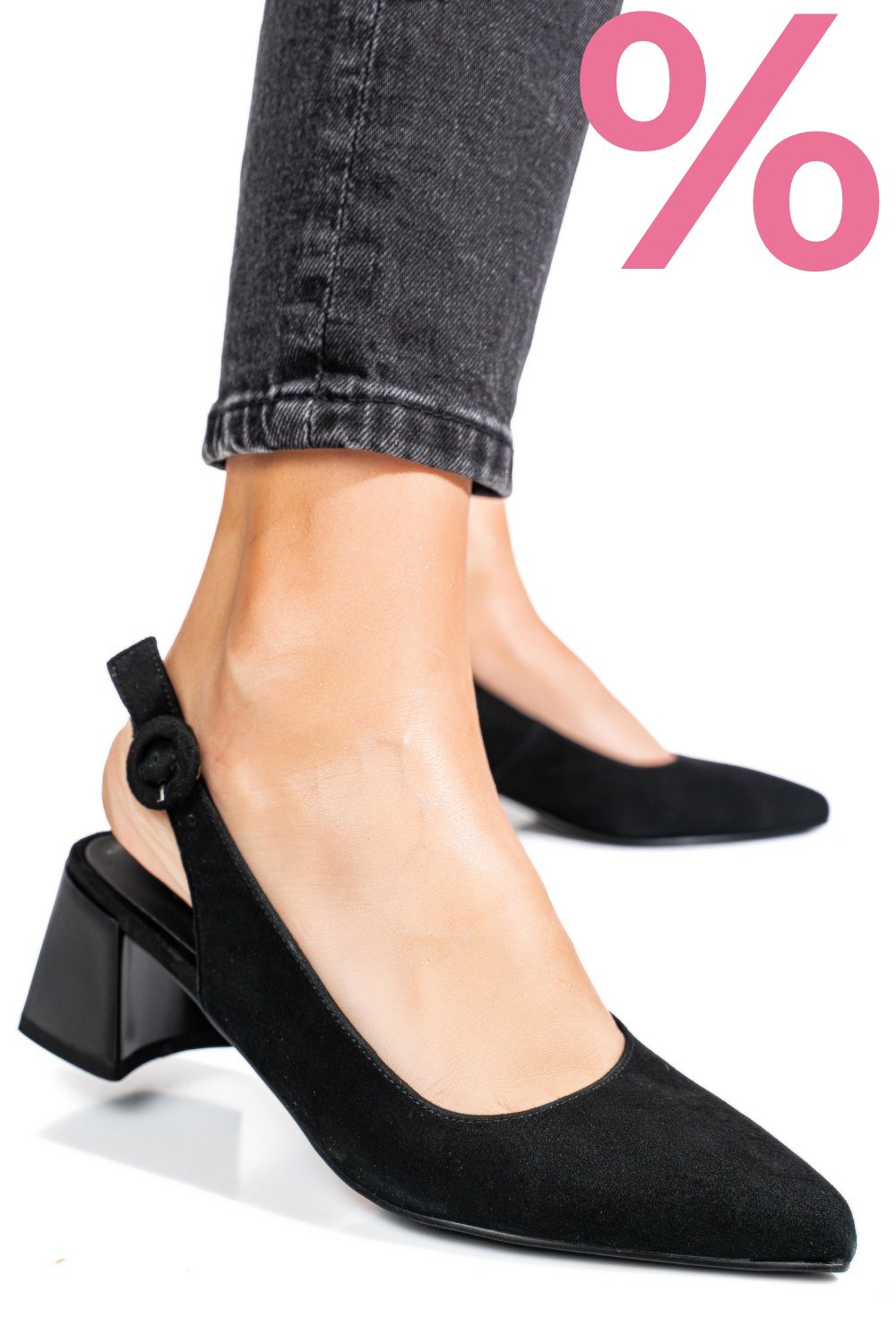 PANTOFI NEGRI PIELE NATURALA INTOARSA TPCN6409