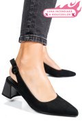 PANTOFI NEGRI PIELE NATURALA INTOARSA TPCN6409