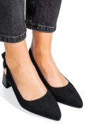 PANTOFI NEGRI PIELE NATURALA INTOARSA TPCN6409
