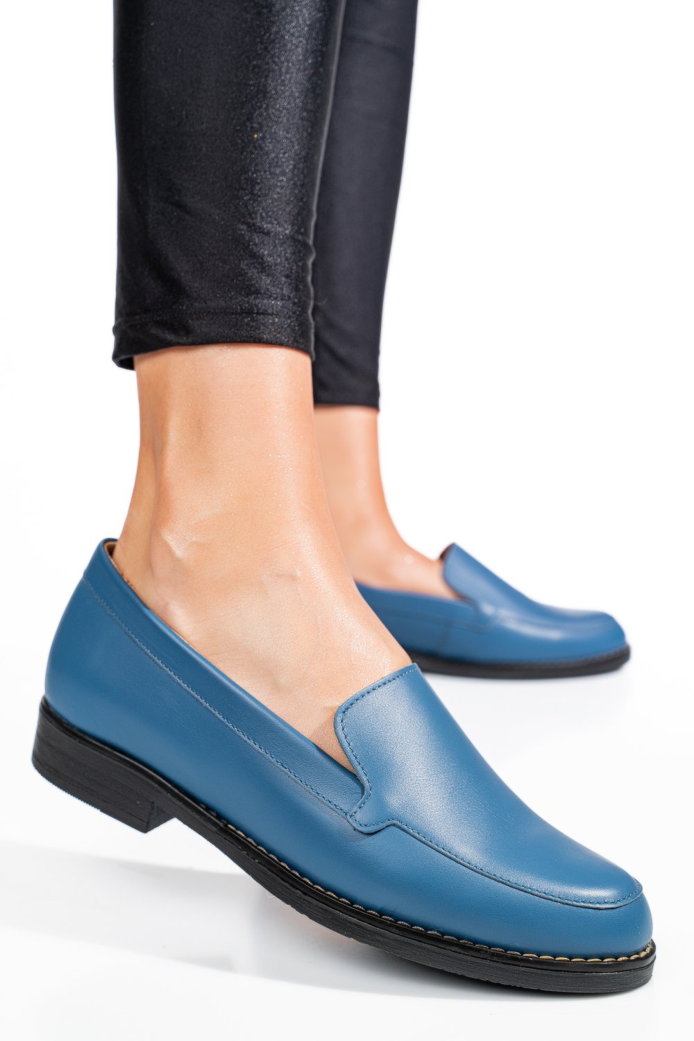 MOCASINI BLEUMARIN PIELE NATURALA 1PC110