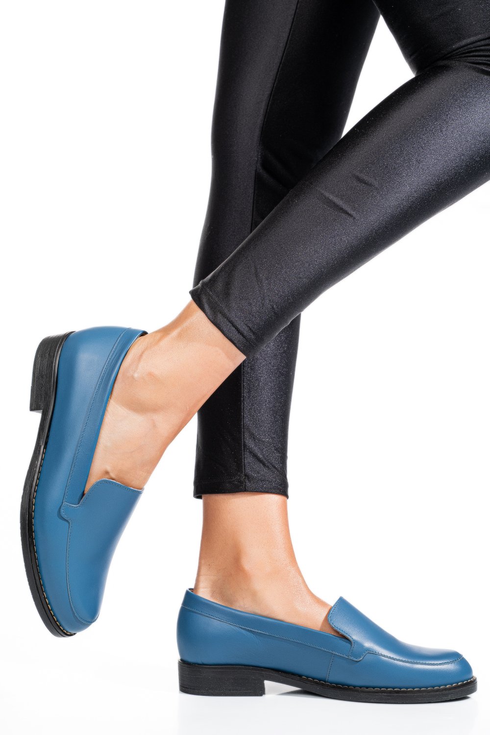 MOCASINI BLEUMARIN PIELE NATURALA 1PC110