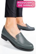 MOCASINI GRI PIELE NATURALA 1PC110