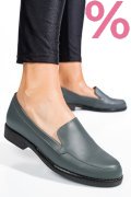 MOCASINI GRI PIELE NATURALA 1PC110