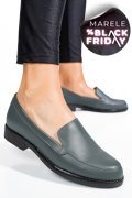 MOCASINI GRI PIELE NATURALA 1PC110