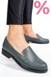 Mocasini gri piele naturala 1pc110