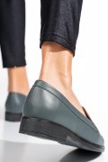 MOCASINI GRI PIELE NATURALA 1PC110