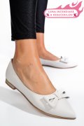 BALERINI ALBI PIELE NATURALA 3PC15