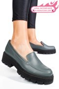 MOCASINI GRI PIELE NATURALA 2S7724