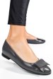 Balerini gri piele naturala 3s7705