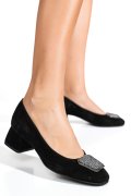 PANTOFI NEGRI PIELE NATURALA INTOARSA 5S77300