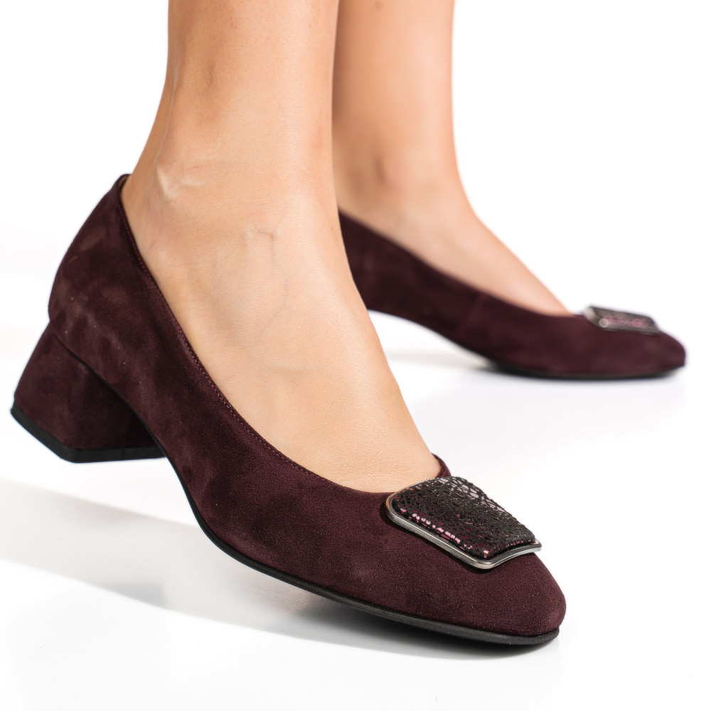 PANTOFI VISINII PIELE NATURALA INTOARSA 5S77300