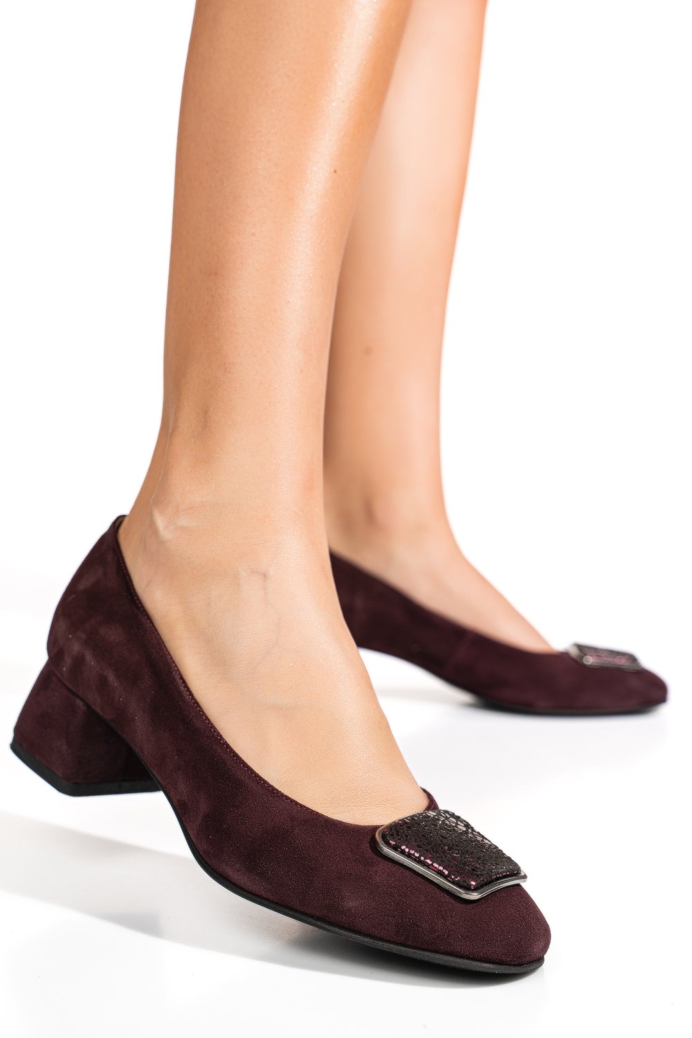 PANTOFI VISINII PIELE NATURALA INTOARSA 5S77300