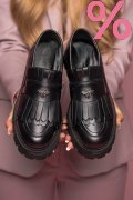MOCASINI DAMA PIELE NATURALA BLACK 3S7795