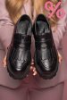 Mocasini dama piele naturala black 3s7795