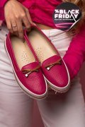 MOCASINI ROZ PIELE NATURALA 1PC07