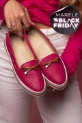 MOCASINI ROZ PIELE NATURALA 1PC07