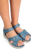 SANDALE BLEUMARIN PIELE NATURALA 0PC13