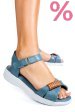 Sandale albastre piele naturala 0pc12