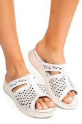 PAPUCI ALBI PIELE NATURALA TSP110