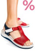 SANDALE MULTICOLOR PIELE NATURALA 8PC004