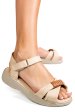 Sandale bej piele naturala 0pc12