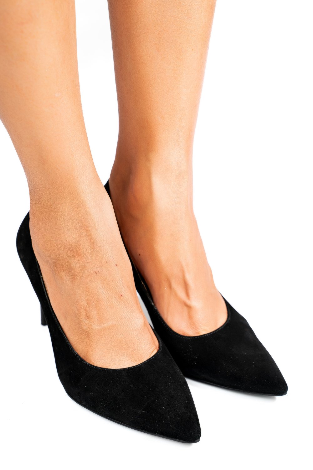 PANTOFI NEGRI PIELE NATURALA INTOARSA SPCN4002