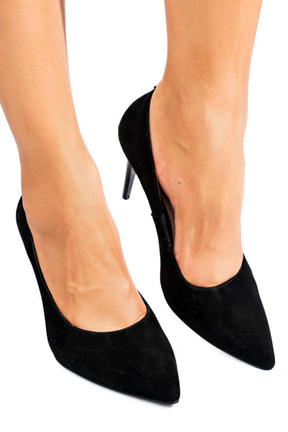 PANTOFI NEGRI PIELE NATURALA INTOARSA SPCN4002
