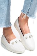 PANTOFI ALBI PIELE NATURALA 8PC6202