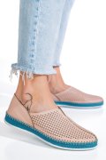 PANTOFI SPORT ROZ PIELE NATURALA 1PC323