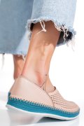 PANTOFI SPORT ROZ PIELE NATURALA 1PC323