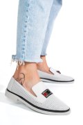 PANTOFI ALBI PIELE NATURALA 1PC121