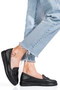 MOCASINI NEGRI PIELE NATURALA APCK1100