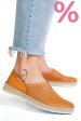 Pantofi sport maro piele naturala 1pc323