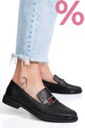 PANTOFI NEGRI PIELE NATURALA 1PC121
