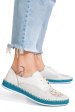 Pantofi sport albi piele naturala 1pc31