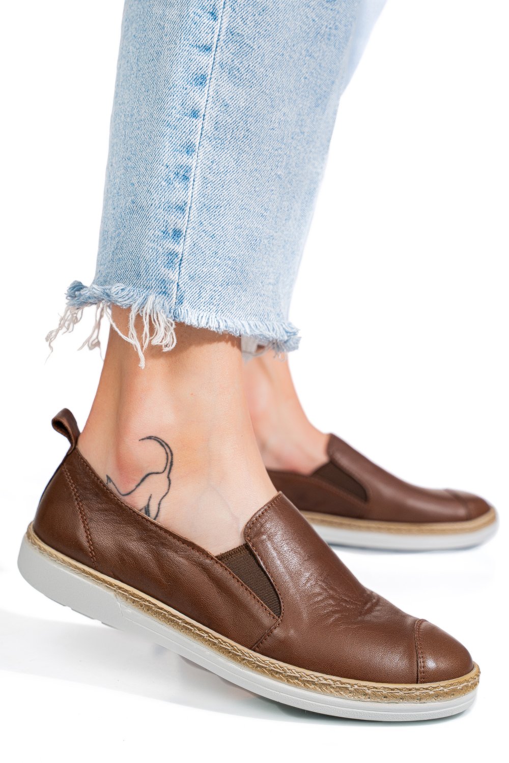 ESPADRILE MARO PIELE NATURALA 3PC152
