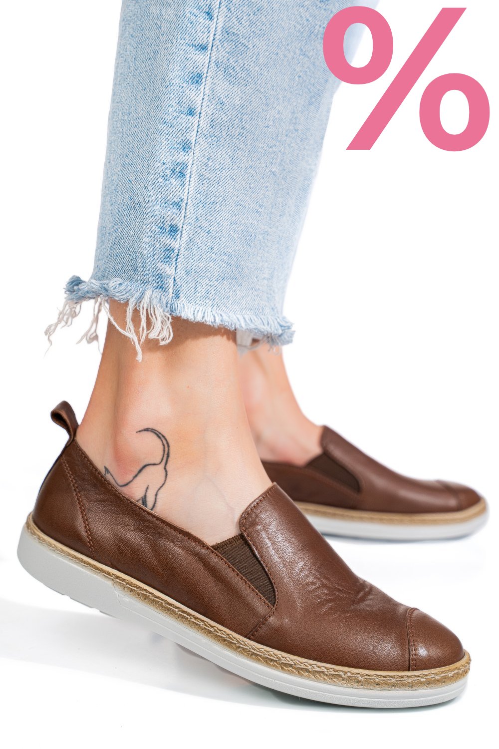 ESPADRILE MARO PIELE NATURALA 3PC152