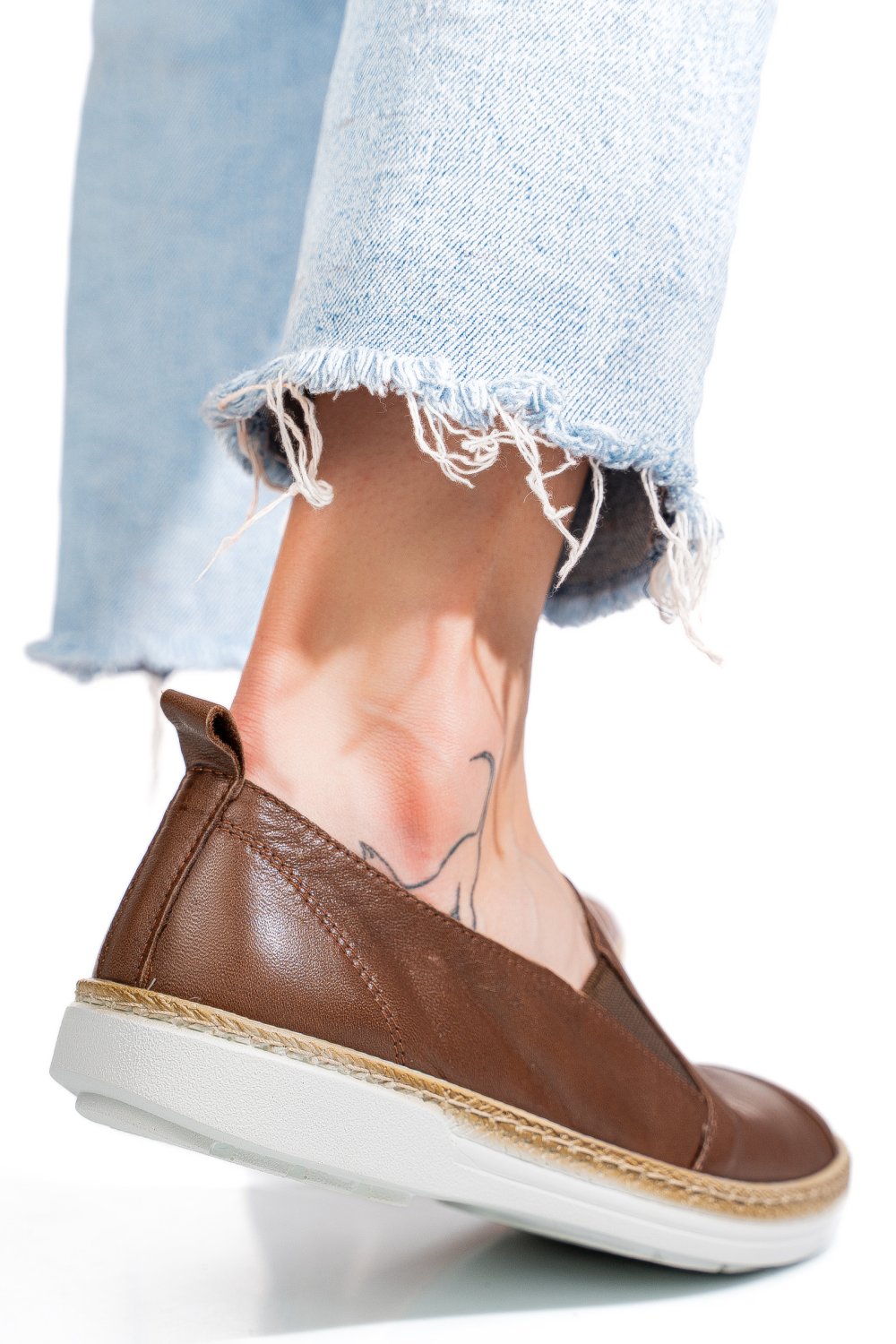 ESPADRILE MARO PIELE NATURALA 3PC152