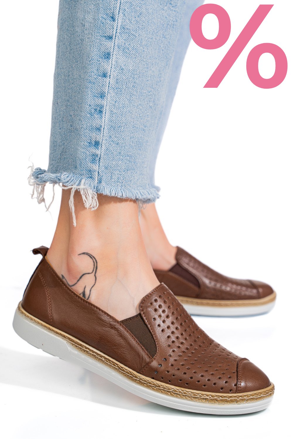 ESPADRILE MARO PIELE NATURALA 9PC990
