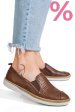 Espadrile maro piele naturala 9pc990