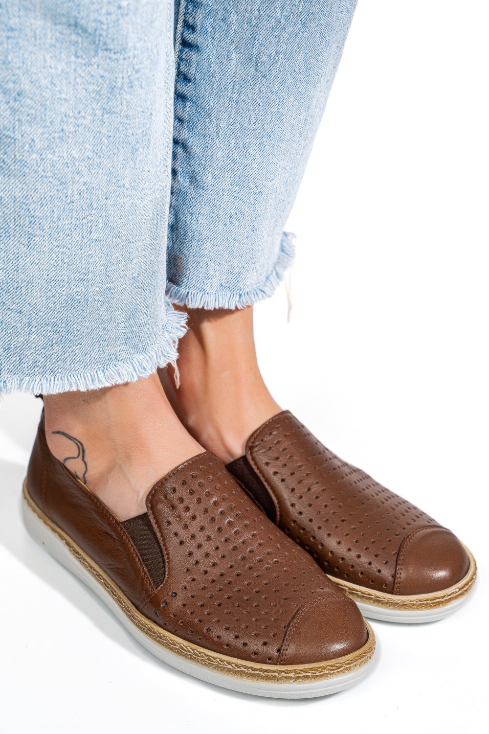 ESPADRILE MARO PIELE NATURALA 9PC990