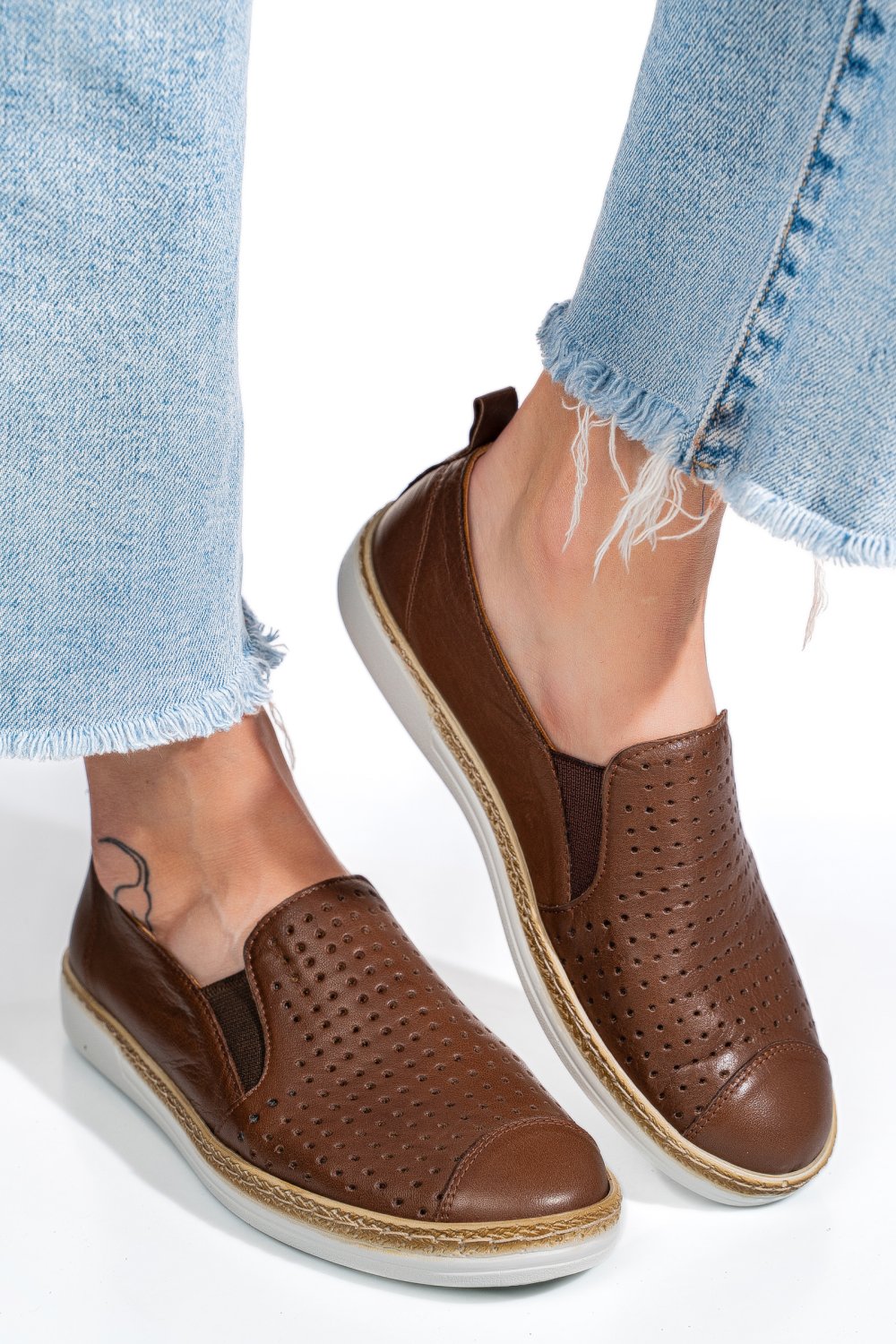 ESPADRILE MARO PIELE NATURALA 9PC990