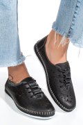 PANTOFI NEGRI PIELE NATURALA 1PC302