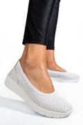ESPADRILE WHITE PIELE NATURALA FSP003-641
